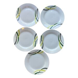 Vintage Prima Tavola Porcelain Salad Dessert Plates 7.5" German Set of 4